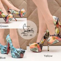 Jual High Heels Import Pump Shoes Elegan 100% REal Pic MC053 Murah