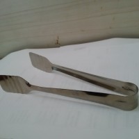 Jual Penjepit daging Stainles=Spatula Penjepit Daging Burger Sosis Murah