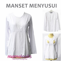 Jual Manset Menyusui Putih XXL Mamalooks Murah