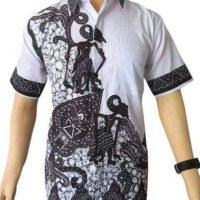 Jual batik kemeja pria/hem cowok/keren Murah