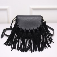 K2311 TAS UNIK PUNDAK GAUL KULIT SATCHELS CEWEK TASSEL RUMBAI IMPORT
