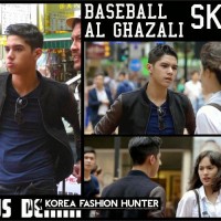 Jual distro jaket dan jas | jaket baseball al-ghazali SK48 Murah
