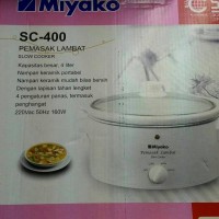 Jual MIYAKO SLOW COOKER SC-400 PENANAK SECARA PERLAHAN 4L Murah