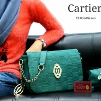 Tas Wanita Cartier slempang 2in1 el086#