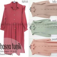 HASNA TUNIK / HASNA LONG DRESS / TUNIK HIJAB STYLE