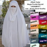 Jilbab Cadar Niqab Purdah Bertali Instan Turki Jilbabest