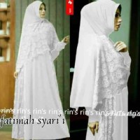 gamis umroh / fatimah syari 2 warna