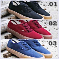 sepatu casual vans authentic solgum terbaru