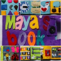 busy book flanel