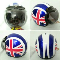 helm bogo retro igloo bendera inggris england