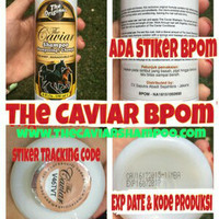 THE CAVIAR SHAMPO BPOM / SHAMPO KUDA / SHAMPOO CAVIAR