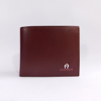 Jual DOMPET KULIT PRIA TIDUR IMPORT BRANDED | AIGNER 023-003# BROWN Murah