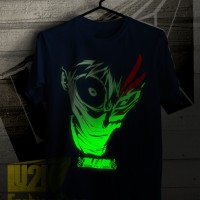KAOS BLEACH GLOW ICHIGO KUROSAKI HOLOW TRANSFORM KOMIK ANIME L2K 449