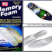 Jual Memory Foam Insole Sol sepatu untuk mengurangi beban dan pengeroposan Murah