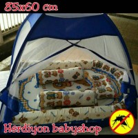 Jual kasur bayi tenda kelambu/bantal guling/bedong/selimut karakter Murah