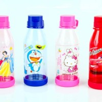 Jual Botol | Tempat Minum | Motif Hello Kitty | Cars | Doraemon | Princess Murah