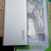 Power Bank ROBOT RT500 slim 11000 mah garansu 1 tahun