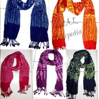 Jual Syal Scarf Batik Halus Suvenir Harga Grosir Murah asli Jogja Murah