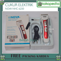 Alat Cukur Rambut Elektrik Nova NHC-6250 - mesin potong pangkas bulu