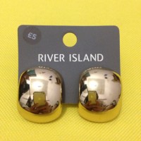 River Island Earrings Anting River Island Anting Metal Anting Pesta
