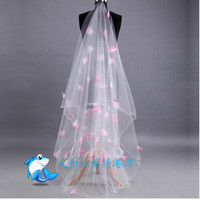 Jual Veil Slayer Gaun Pengantin Wedding Dress long ekor 3 meter bunga mewah Murah