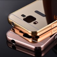 Luxury Aluminum Mirror Bumper Hard Back Case Samsung Galaxy Core Prime