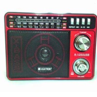Jual Radio/Radio portable Asatron R-1050 USB/emergency lamp Murah