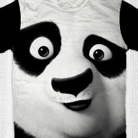 Jual Kaos Kungfu Panda - Po Face Murah