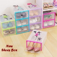 Jual New Shoes Box (Kotak untuk tempat sepatu dan sandal) Murah
