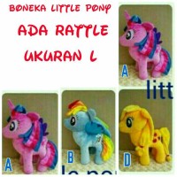 Jual Boneka Rattle My Little Pony Besar L M13B Murah