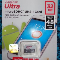 Jual Memory Card Micro Sd SanDisk Ultra 32 Gb Class 10 Original / Ori 32gb Murah