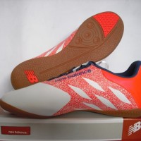 sepatu futsal New balance merah / ungu grade ori import