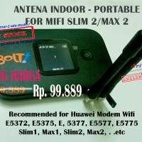 Jual ANTENA INDOOR PORTABLE FOR MODEM WIFI BOLT 4G SLIM2 MAX 2 HUAWEI E5577 Murah