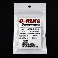Jual Mechanical Keyboard Rubber O-Ring Switch Dampeners (Transparent) Murah