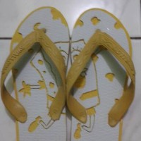Jual sandal jepit ukir spongebob Murah