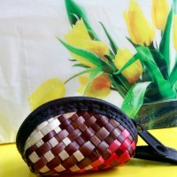 Jual Souvenir Pernikahan - Dompet Koin Lurik Murah