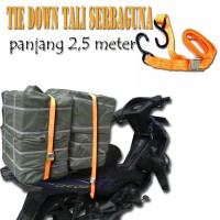 Jual Tali Kuat Serbaguna Bagasi Tie Down Pengikat Barang Ratchet 2,5 m Box Murah