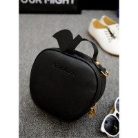 tas selempang kecil hitam fashion korea jepang kawai unik plum wanita