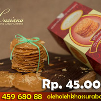 Jual Almond Crispy Cheese Lusiana Original Murah