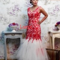 Rental Sewa Gaun merah putih duyung Jakarta barat