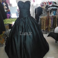 Rental Sewa Gaun hitam panjang size S M L Jakarta barat