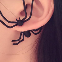 Jual kostum pesta halloween: anting laba laba. spider earrings Murah