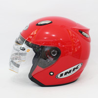 Helm Basic Red Fire INK Centro- KYT GM MDS BOGO RETRO NHK SNAIL JPX AG