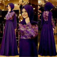 Maxi Hijab Madevran Purple (special price.best seller)