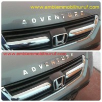 Jual Emblem mobil nama huruf angka untuk honda adventure touring Murah