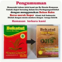 Jual BEKATUL BERAS MERAH Murah