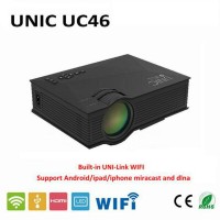 Jual UC46 Proyektor Mini LCD Projector 1200 Lumens Support 1920x1080 Murah