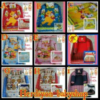 Jual set kasur bayi tenda kelambu/bedong/baju bayi/popok/gurita/selimut Murah