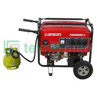 GENSET / GENERATOR SET GAS LPG LONCIN LC7800DDC-L (5000 WATT)