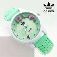 Jam Tangan Wanita Adidas Candy Rubber Green Semi Kw